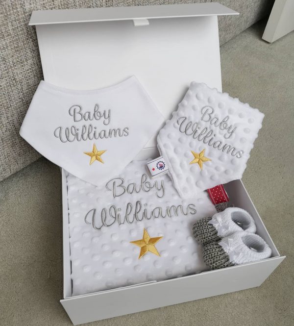Baby Gift Box Personalised, Tiny Toes Baby Boutique Trowbridge