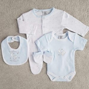 Welcome To The World Premature and Tiny Baby 4 Piece Set, Tiny Toes Baby Boutique Trowbridge