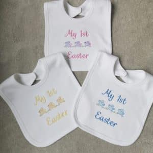 First Easter Baby Bib, Tiny Toes Baby Boutique, Trowbridge