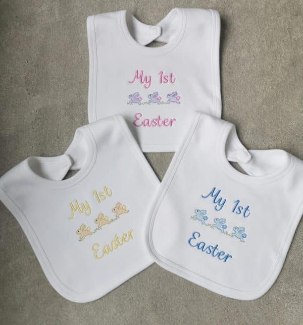 First Easter Baby Bib, Tiny Toes Baby Boutique, Trowbridge