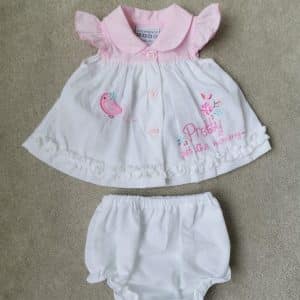 Premature and Tiny Baby "Pretty Like Mummy" Dress, Tiny Toes Baby Boutique Trowbridge