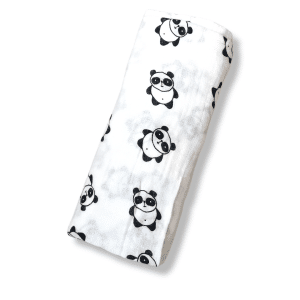 Panda Muslin Swaddle