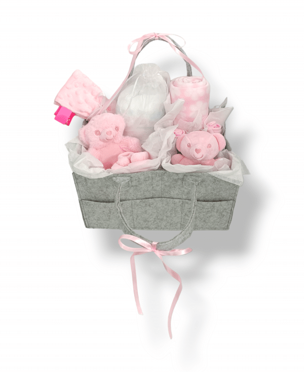 Newborn Nappy Caddy Gift Set, Tiny Toes Baby Boutique Trowbridge